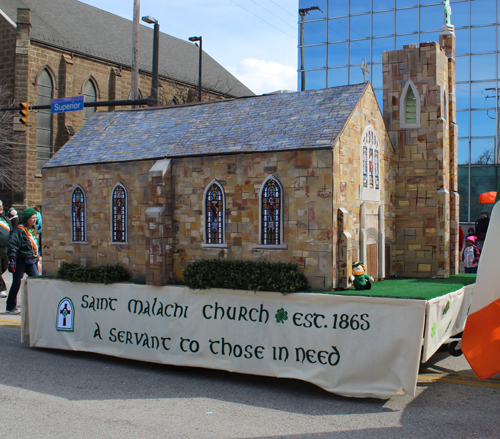 Dugan family float 2019 Cleveland St. Patrick's Day Parade